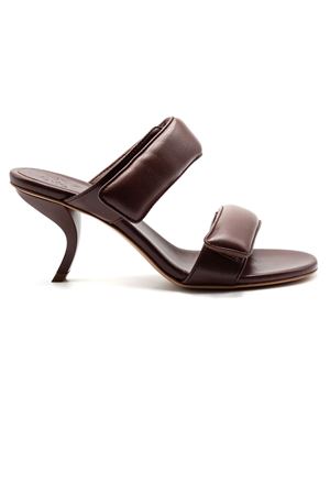 Sandalo mule Fumiko in pelle marrone GIA BORGHINI | FUMIKO4710